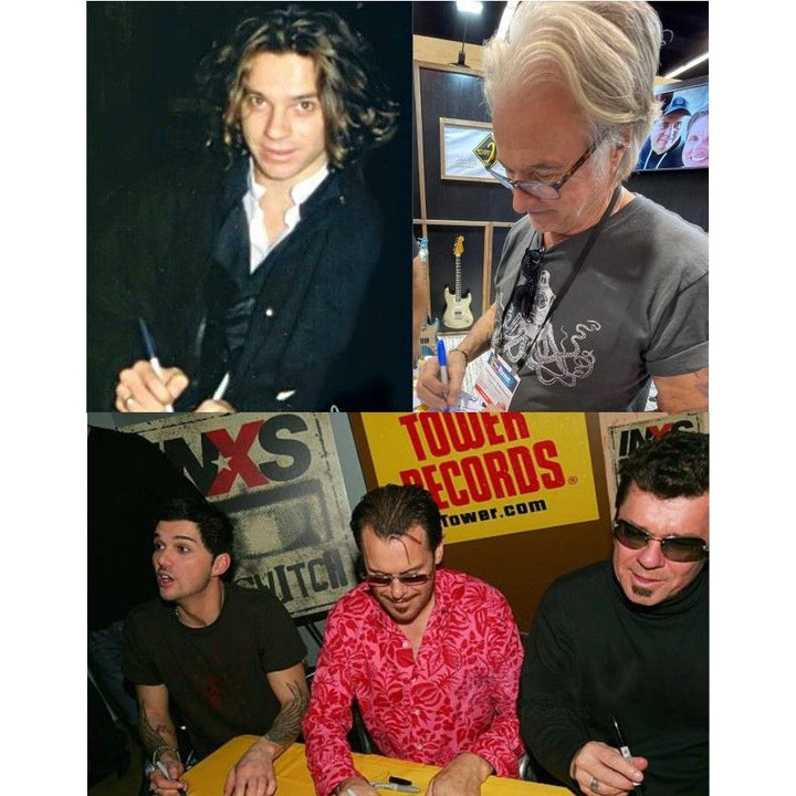 Michael Hutchence, Jon, Andrew, Tim Farriss, Garry Gary Beers, INXS Fender Stratocaster full size electric guitar signed with proof
