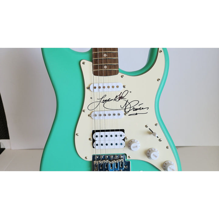 Rogers Nelson, Prince, Fender Stratocaster electric guitar with proof
