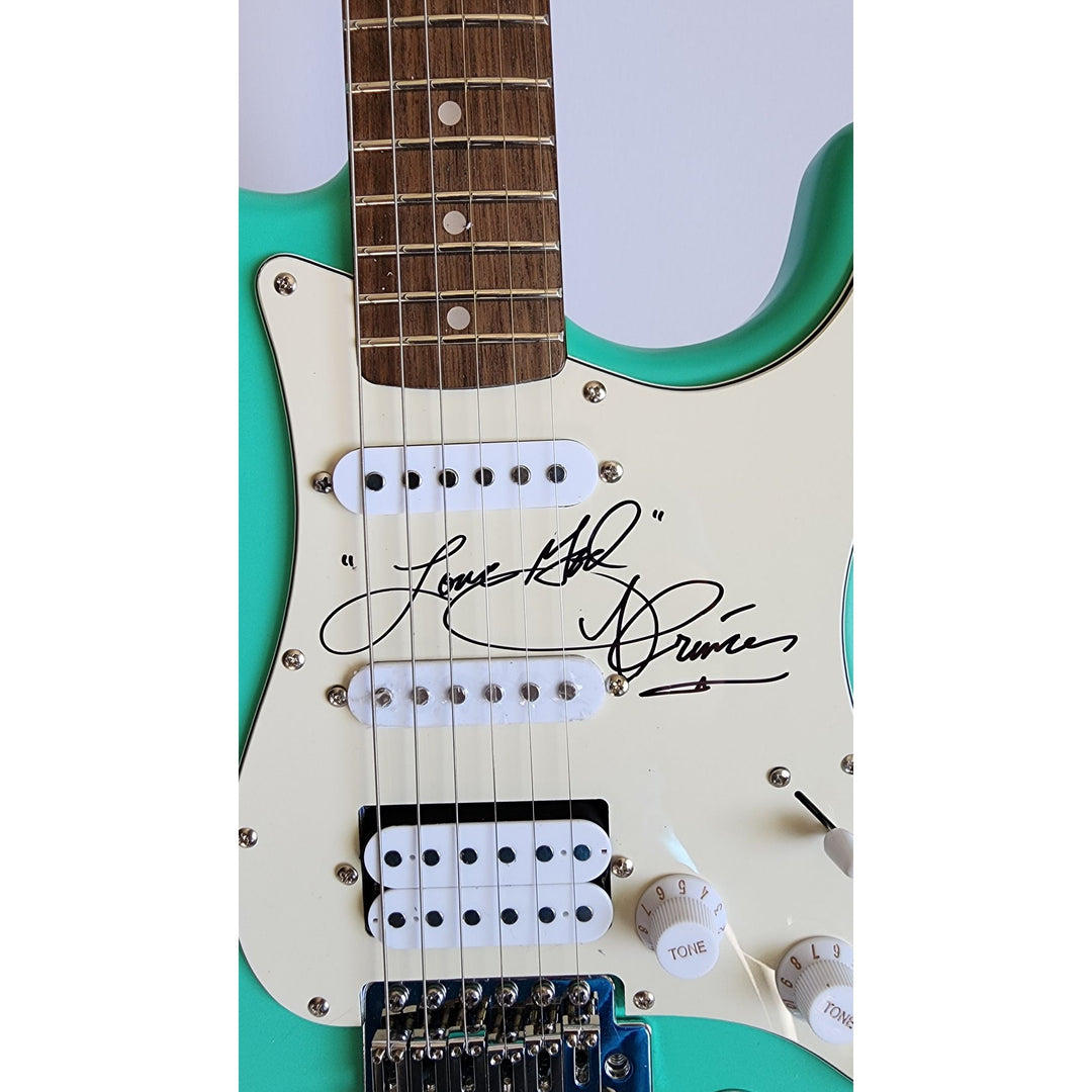 Rogers Nelson, Prince, Fender Stratocaster electric guitar with proof