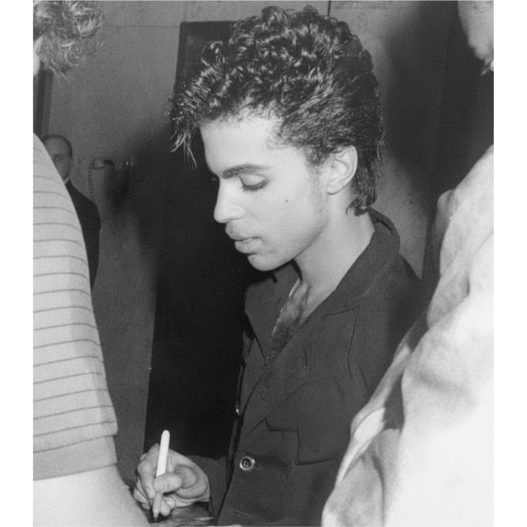 Rogers Nelson, Prince, Fender Stratocaster electric guitar with proof