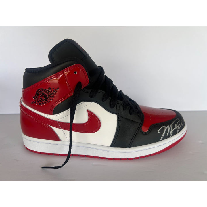 Michael Jordan size 10 Air Jordan sneaker signed with proof