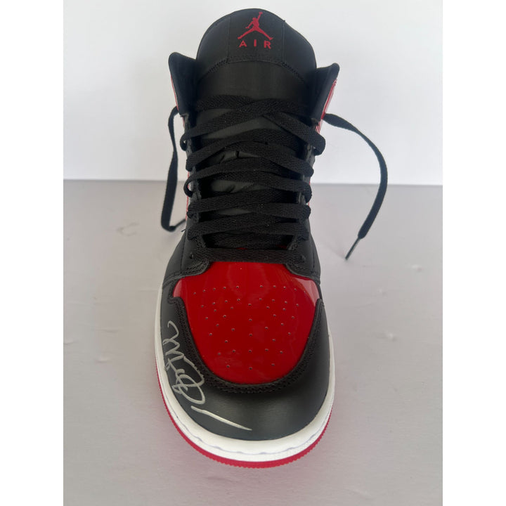 Michael Jordan size 10 Air Jordan sneaker signed with proof