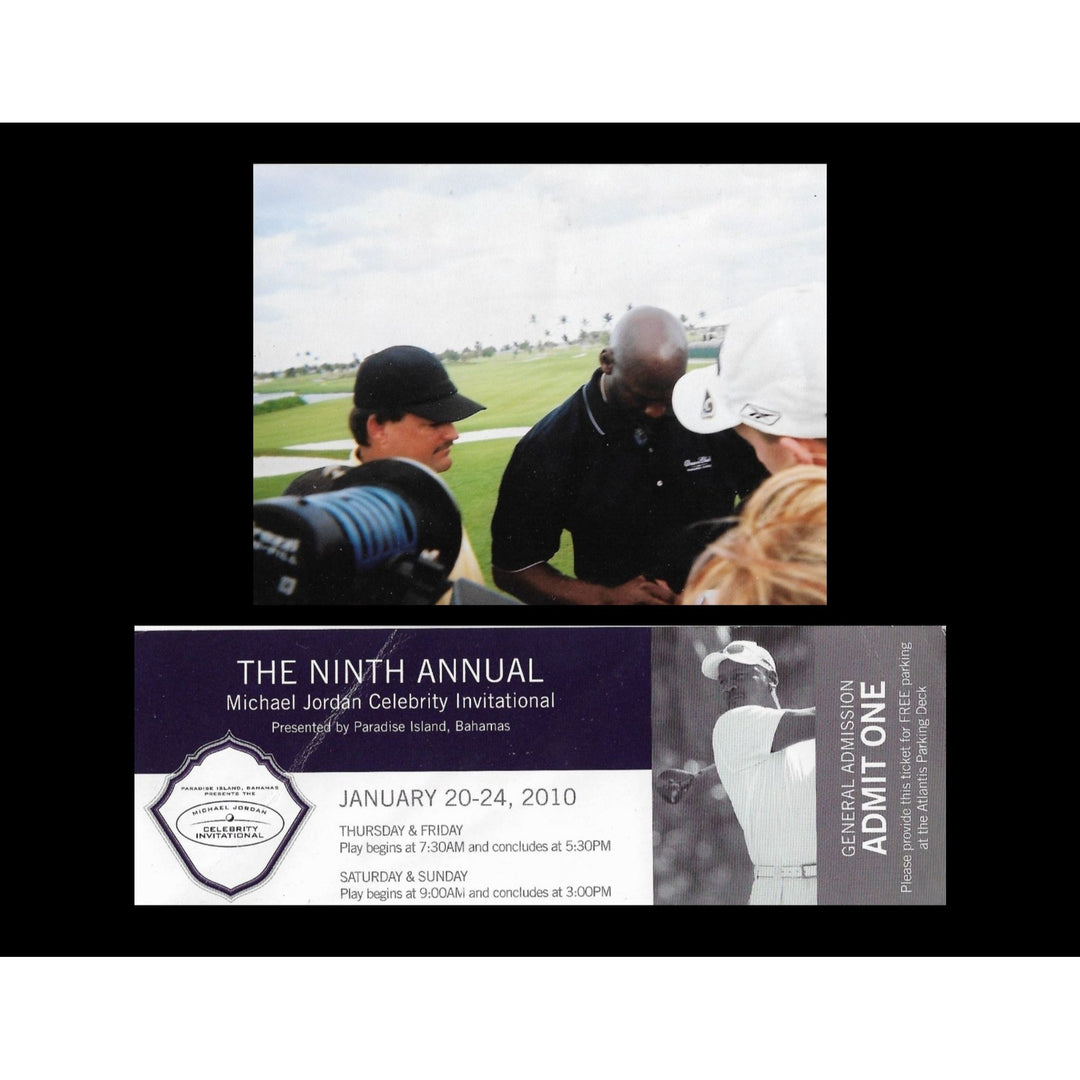 Michael Jordan size 10 Air Jordan sneaker signed with proof