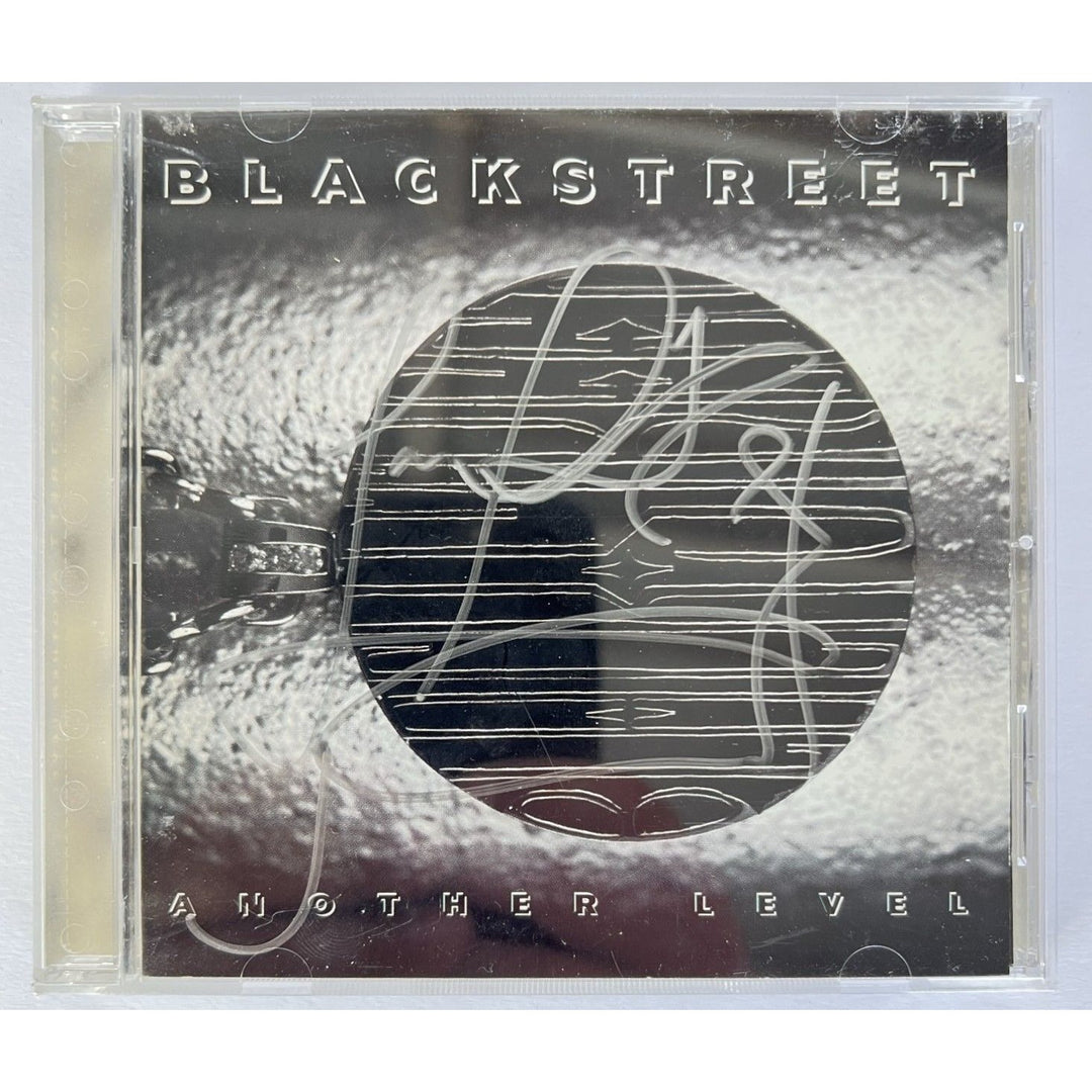 Black Street " Another Level" Teddy Riley CD jacket & and CD both signed with proof