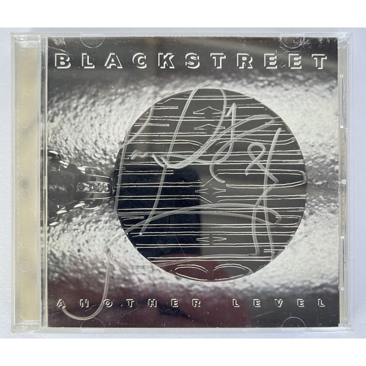 Black Street " Another Level" Teddy Riley CD jacket & and CD both signed with proof