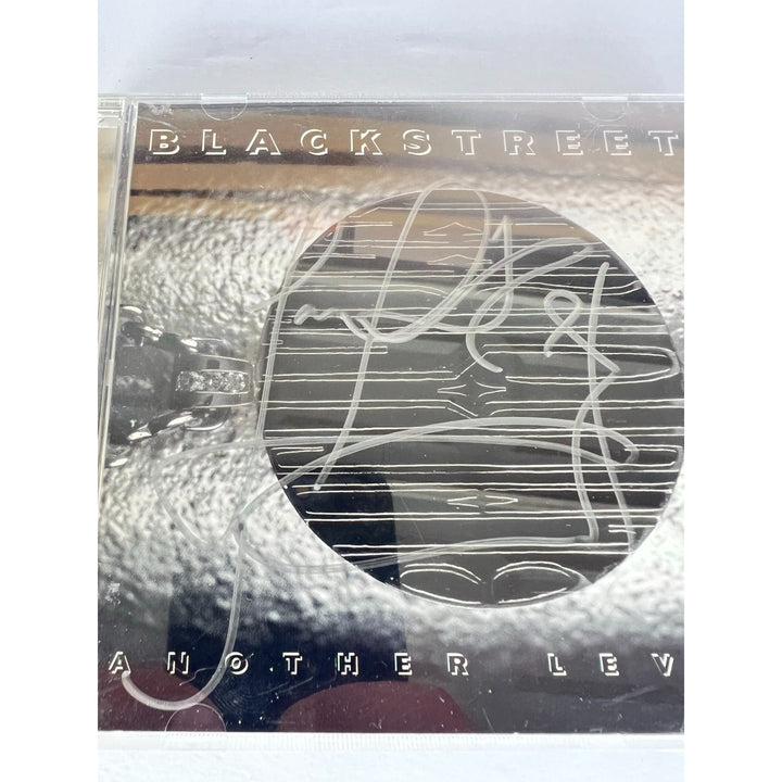 Black Street " Another Level" Teddy Riley CD jacket & and CD both signed with proof