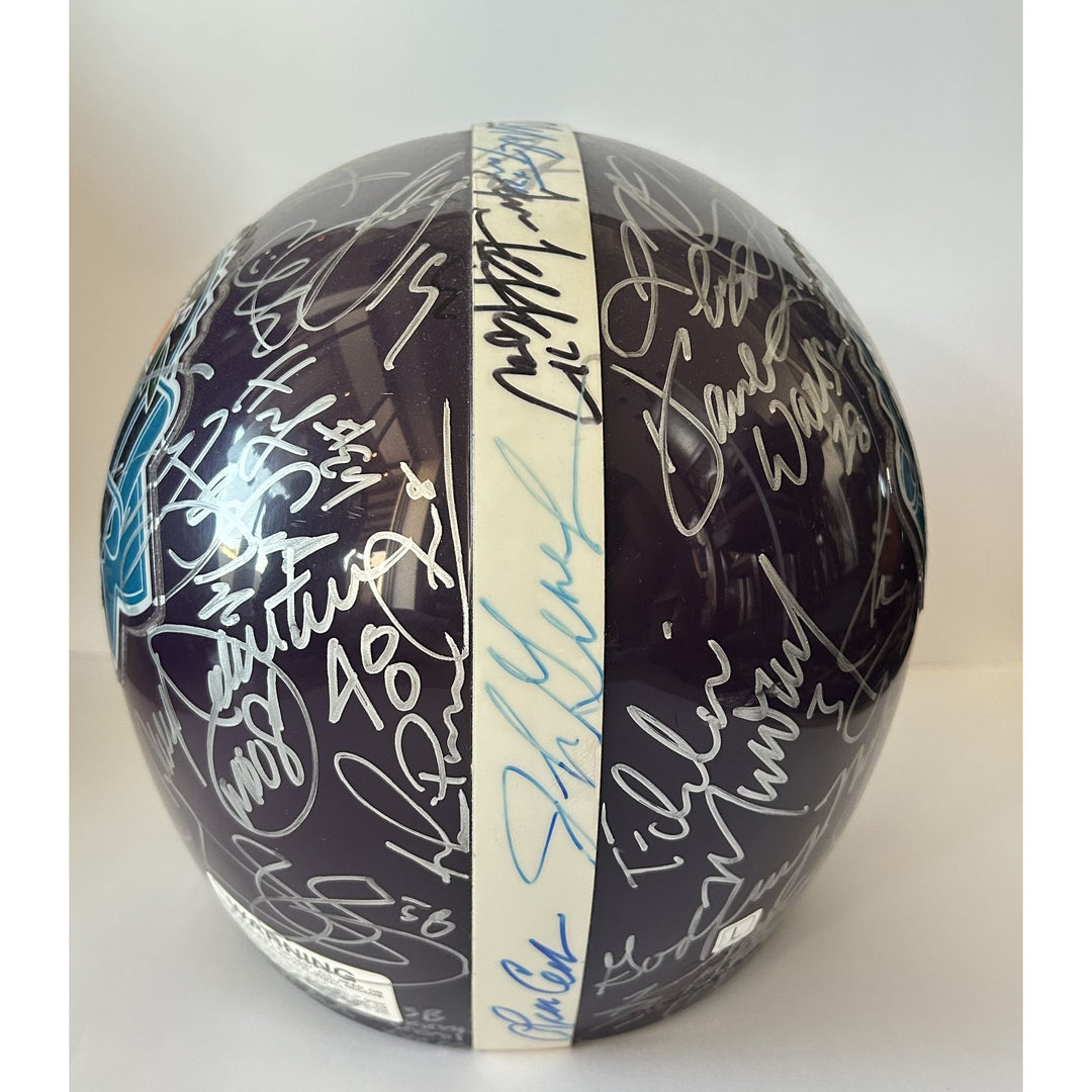 Super Bowl XXVIII Riddell commemorative replica full size helmet Dallas Cowboys 1993-1994 team signed