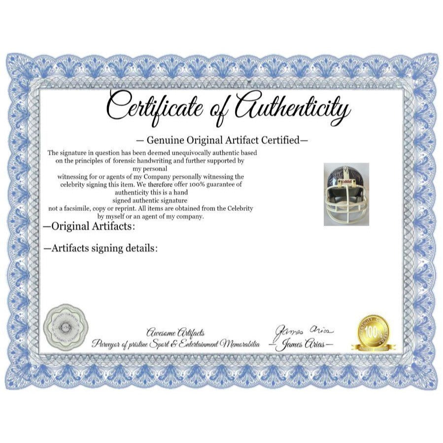 Super Bowl XXVIII Riddell commemorative replica full size helmet Dallas Cowboys 1993-1994 team signed