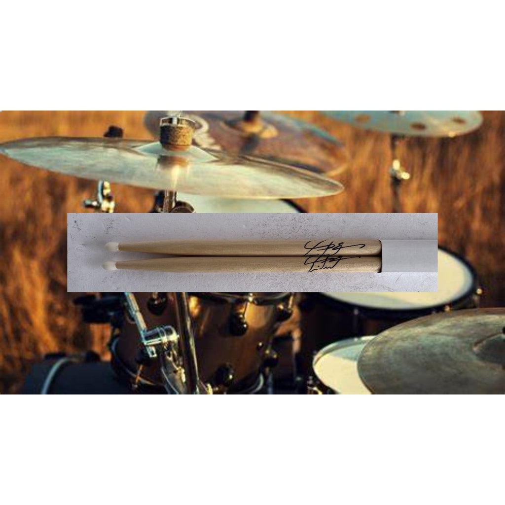 Neil Peart of Rush Drumstick signed with proof