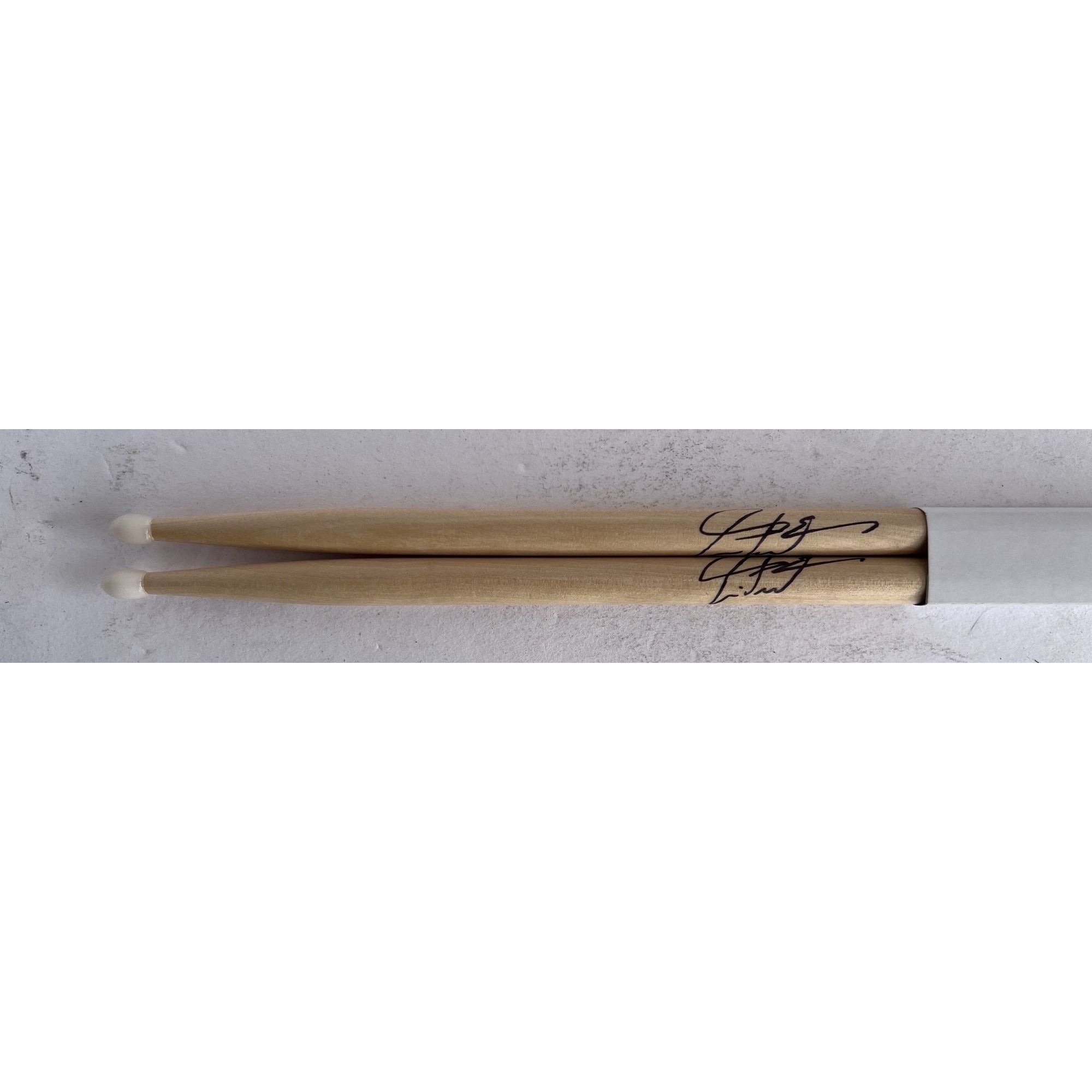 Neil Peart of Rush Drumstick signed with proof