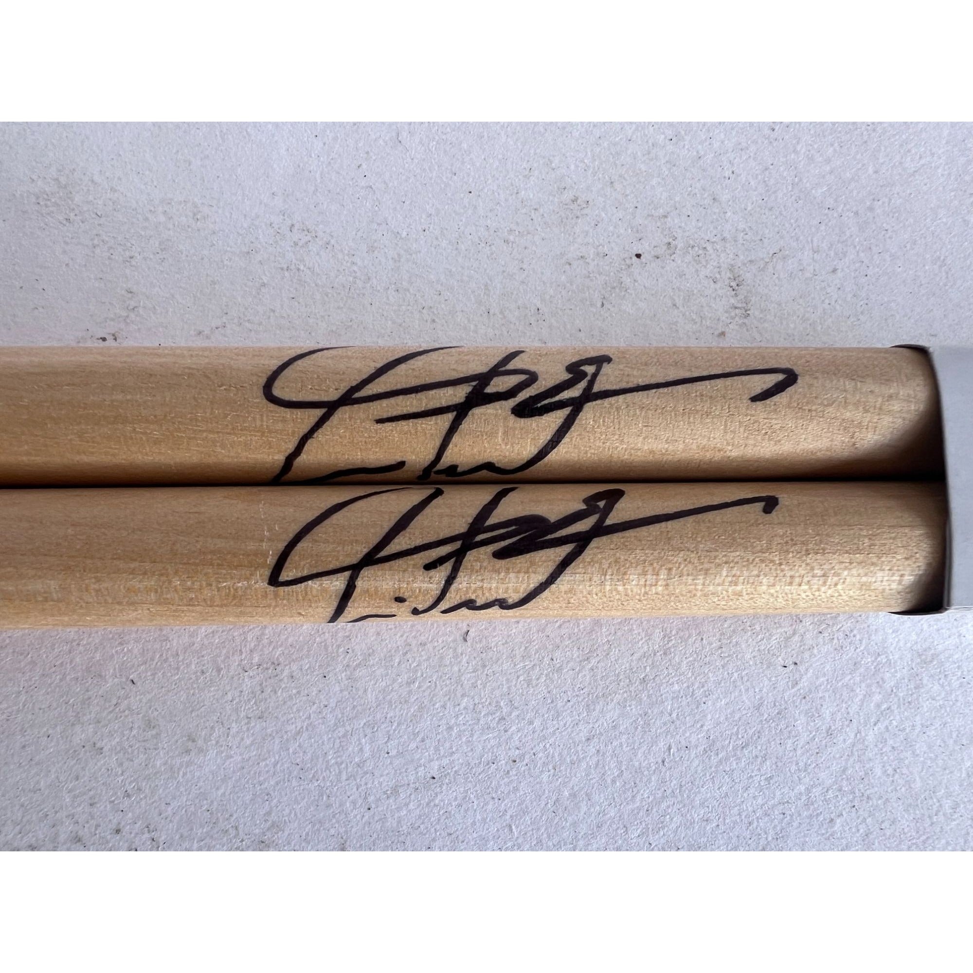 Neil Peart of Rush Drumstick signed with proof