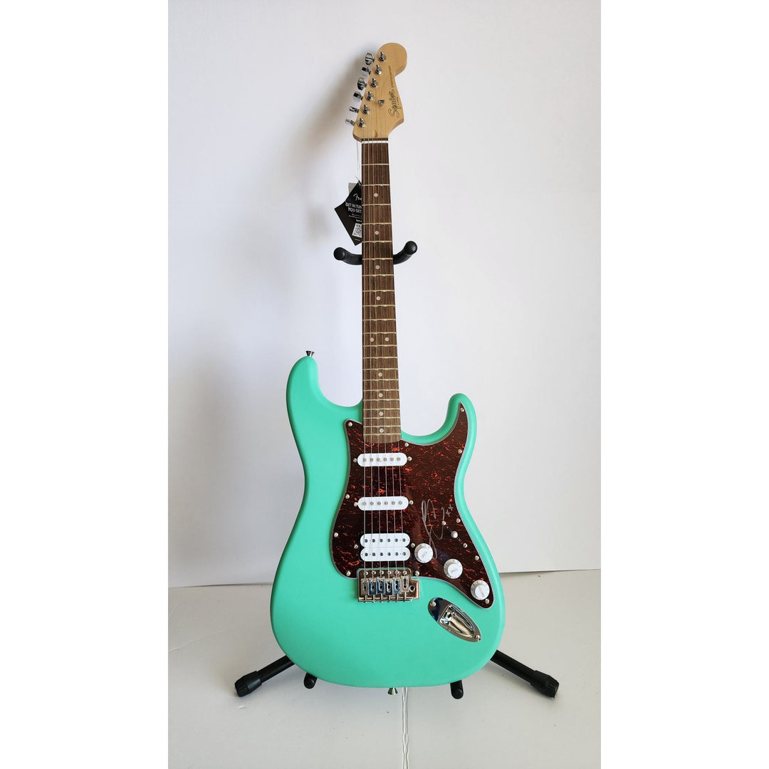 Sabrina carpenter Fender Stratocaster electric guitar signed with proof