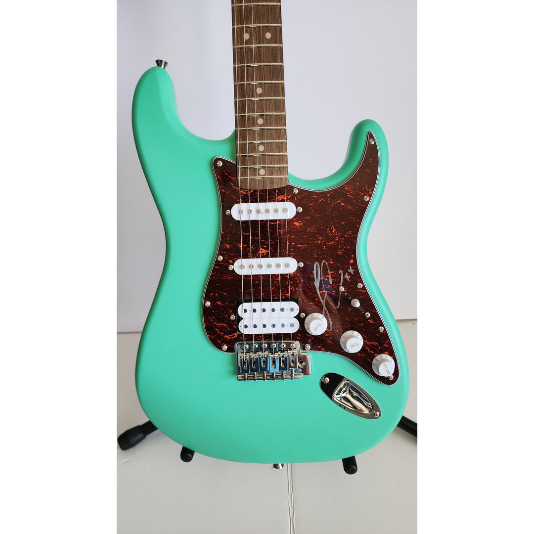 Sabrina carpenter Fender Stratocaster electric guitar signed with proof