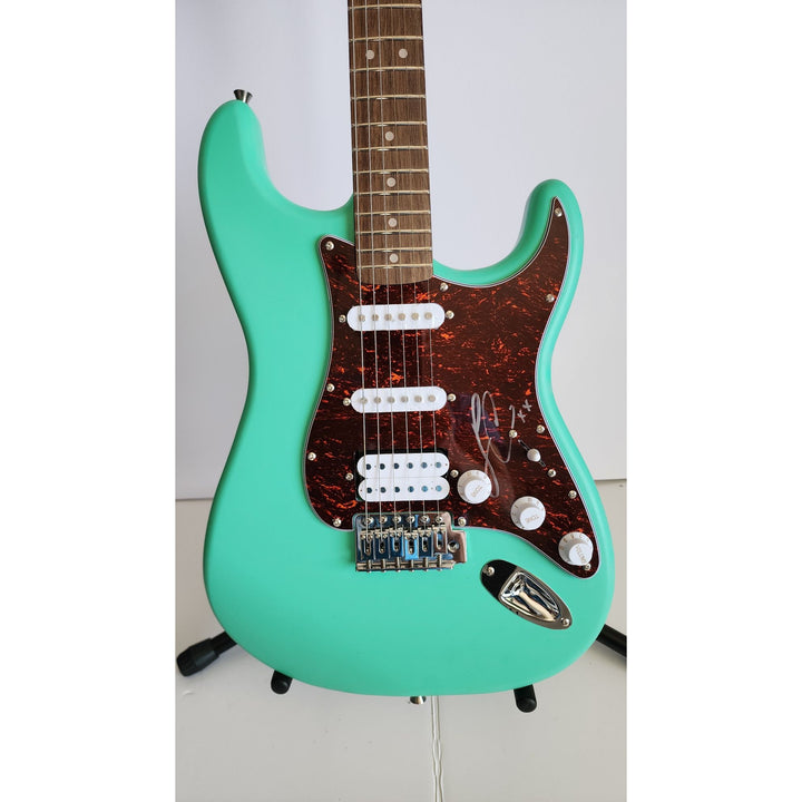 Sabrina carpenter Fender Stratocaster electric guitar signed with proof