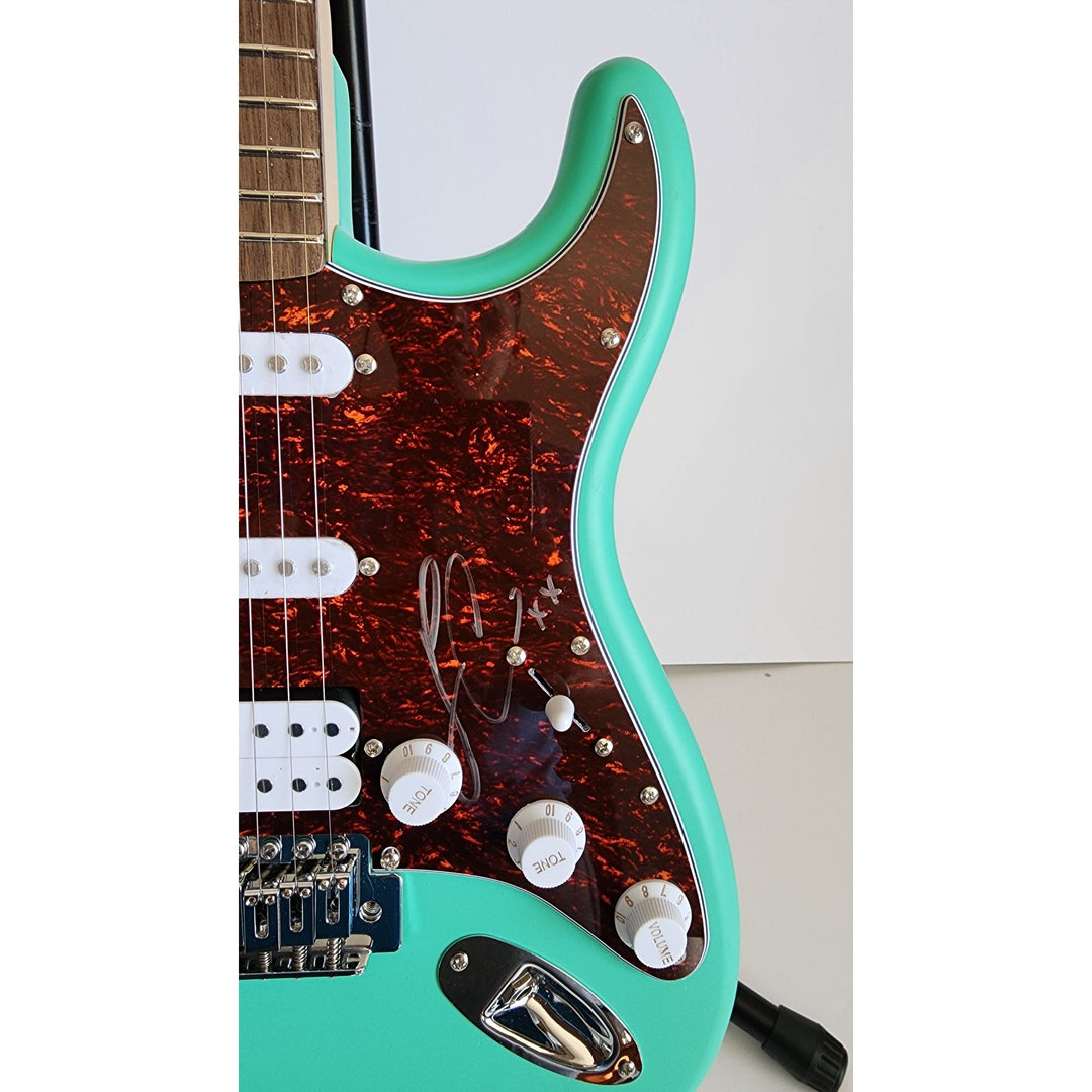 Sabrina carpenter Fender Stratocaster electric guitar signed with proof