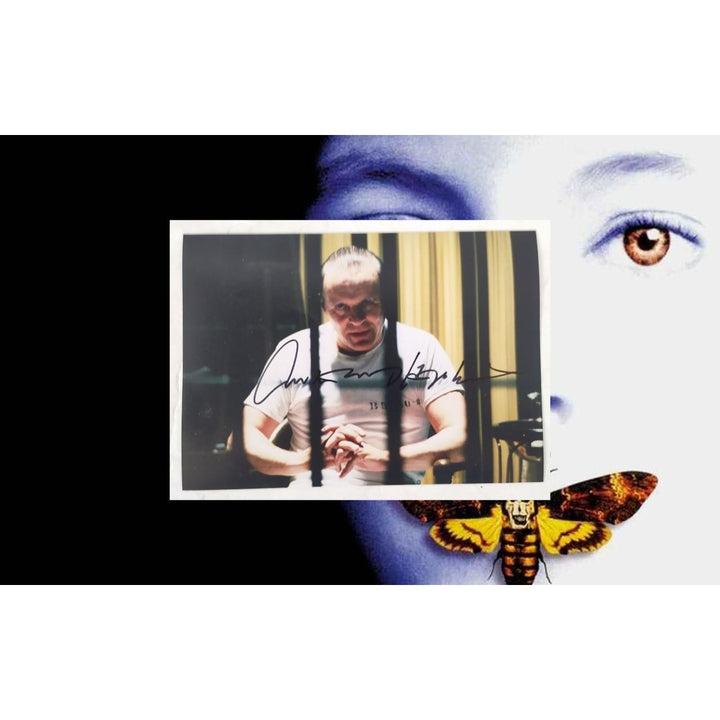 Anthony Hopkins Hannibal Lecter "Silence of The Lambs " 5x7 photo signed with proof.