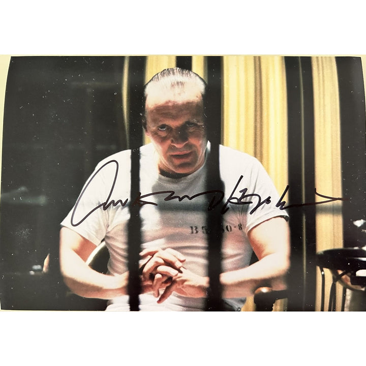 Anthony Hopkins Hannibal Lecter "Silence of The Lambs " 5x7 photo signed with proof.