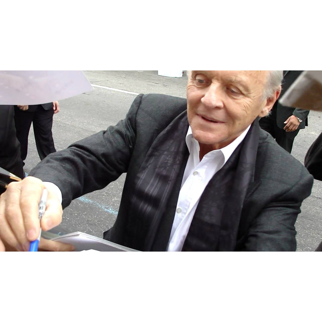 Anthony Hopkins Hannibal Lecter "Silence of The Lambs " 5x7 photo signed with proof.