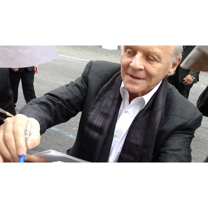Anthony Hopkins Hannibal Lecter "Silence of The Lambs " 5x7 photo signed with proof.