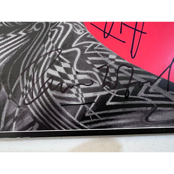 Rolling Stones 'Tattoo you' Keith Richards, Mick Jagger, Charlie Watts, Ronnie Wood LP signed with proof.