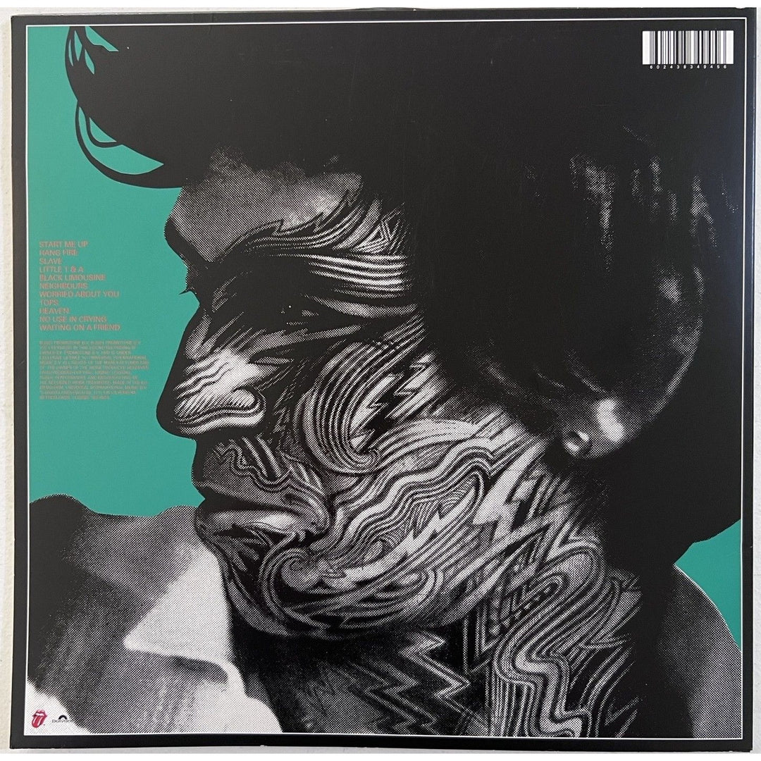 Rolling Stones 'Tattoo you' Keith Richards, Mick Jagger, Charlie Watts, Ronnie Wood LP signed with proof.