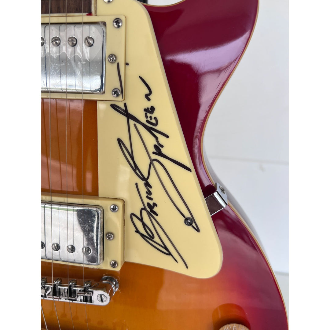 Bruce Springsteen and E Street Band vintage les paul electric guitar "Thanks - Bruce Springsteen".