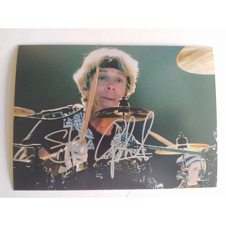 Stuarrt Copeland of the Police 5x7 photo signed with proof