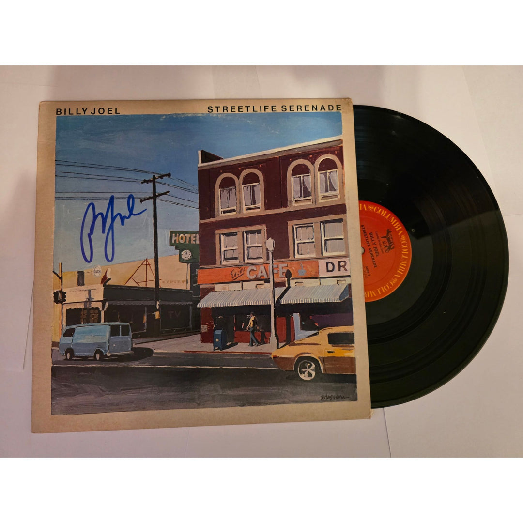 Billy Joel "Streetlife Serenade" LP signed with proof.