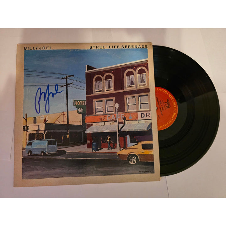 Billy Joel "Streetlife Serenade" LP signed with proof.