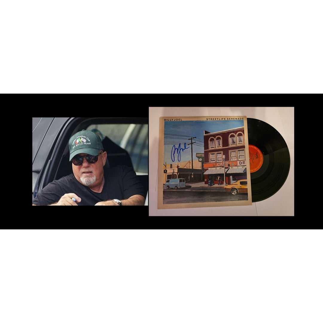 Billy Joel "Streetlife Serenade" LP signed with proof.