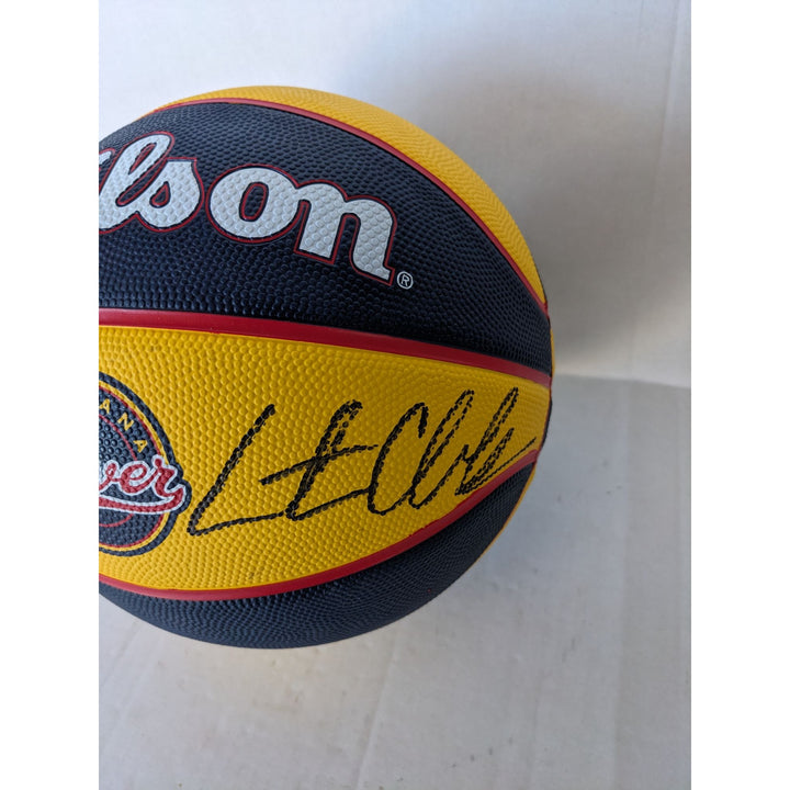 Caitlin Clark Indiana Fever full size logo basketball signed with proof