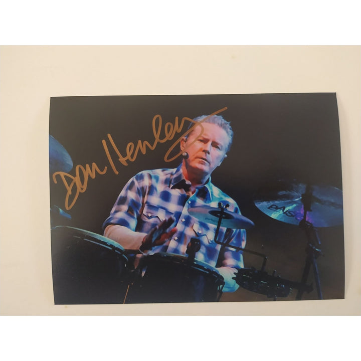 Don Henley The Eagles 5x7 photo signed with proof