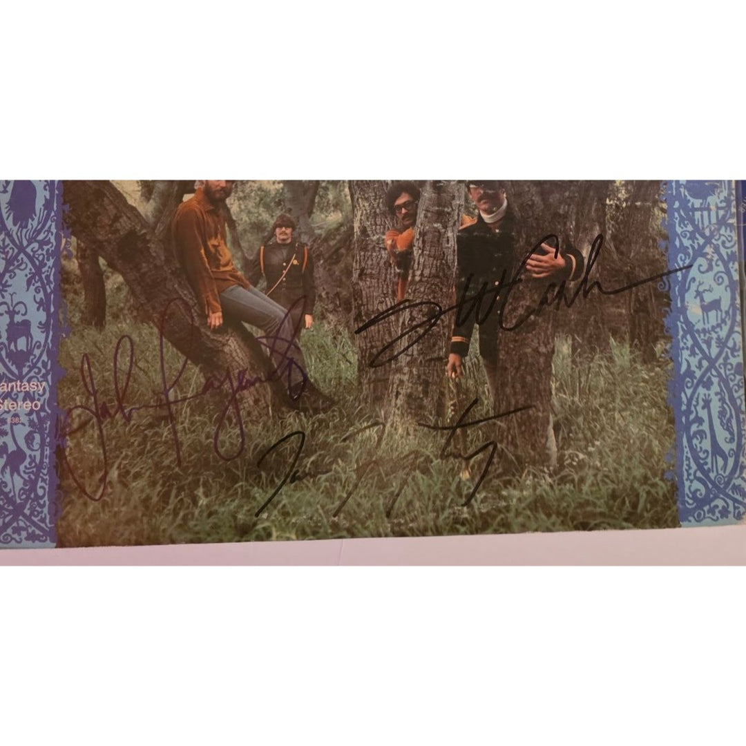 Creedence Clearwater Revival CCR "Self-titled" LP signed with proof.
