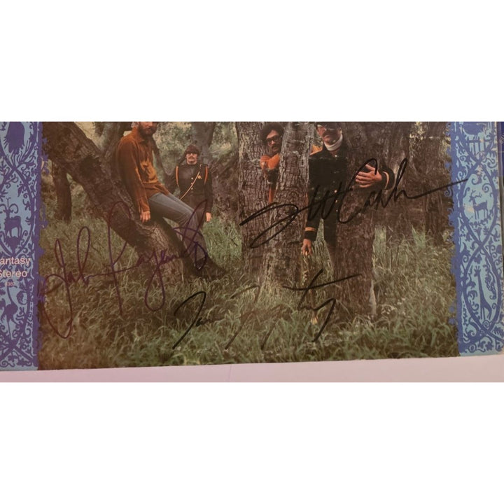 Creedence Clearwater Revival CCR "Self-titled" LP signed with proof.