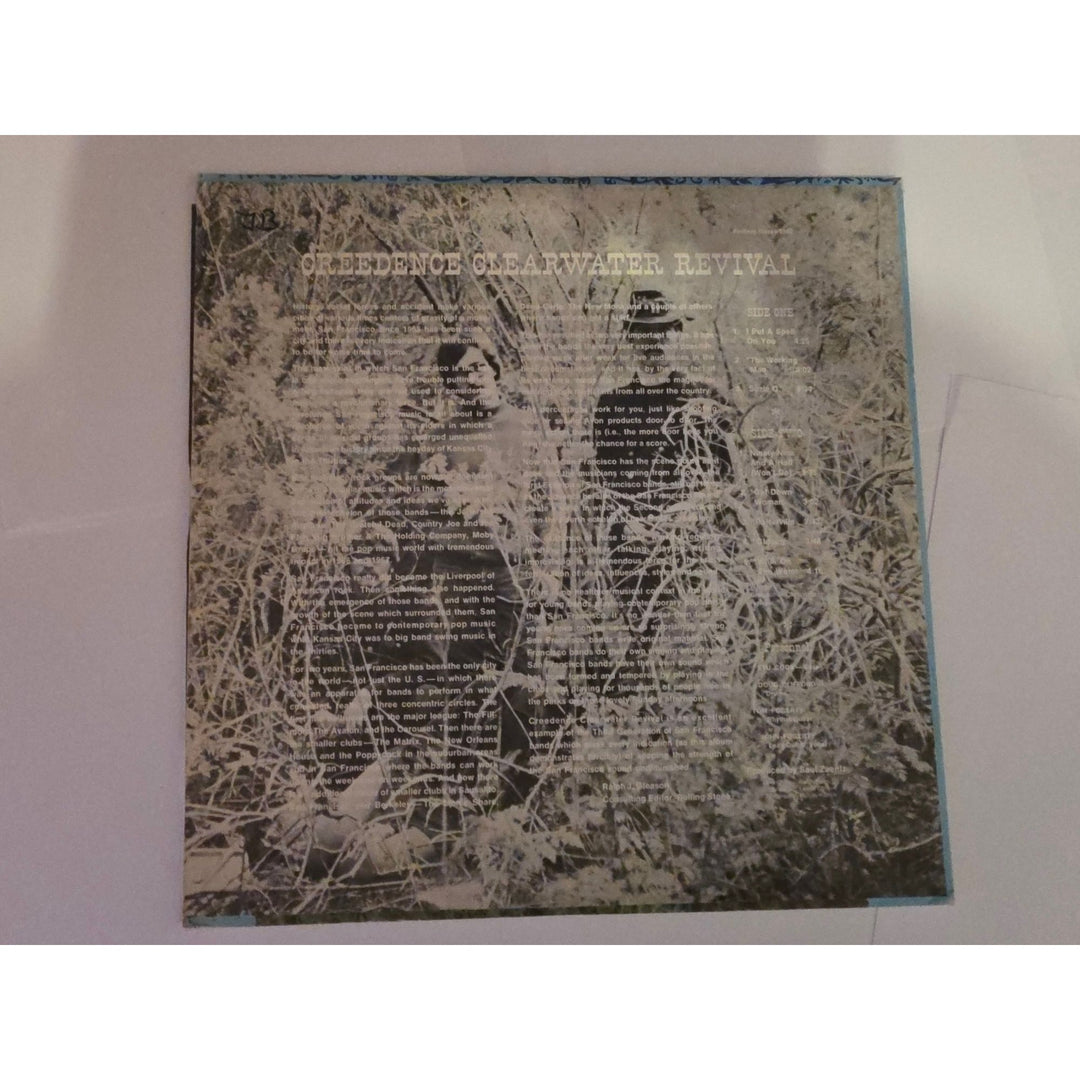 Creedence Clearwater Revival CCR "Self-titled" LP signed with proof.
