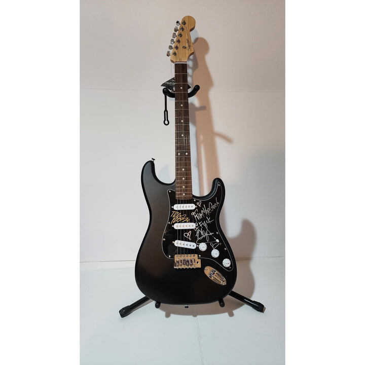 Trent Reznor, NIN & Marilyn Manson Fender Stratocaster electric guitar signed with proof