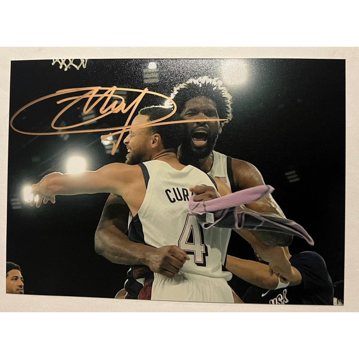 Joel Embiid Men’s Basketball USA 5x7 photo signed