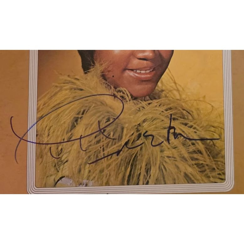 Aretha Franklin "Aretha's Gold" LP signed with proof.