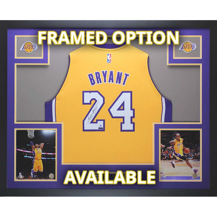 Kobe Bryant vintage Los Angeles Lakers jersey size xl signed with proof
