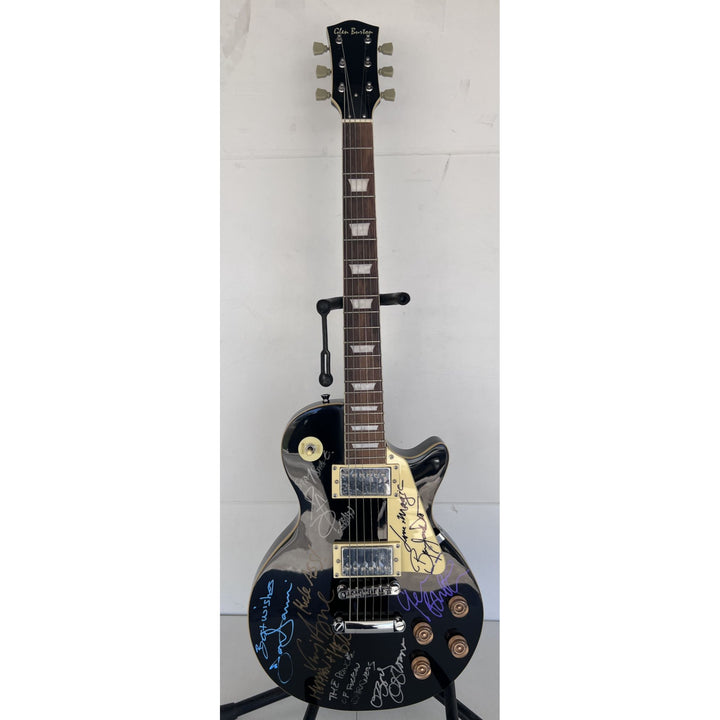 Ozzy Osbourne Randy Rhoads, Ronnie James Dio , Tony Iomi, Geezer Butler, Bill Ward Black Sabath Blsck les paul full size.