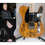 Load image into Gallery viewer, Johnny Cash Waylon Jennings Willie Nelson Kris Kristofferson The Highwaymen Telecaster electric guitar signed with proof
