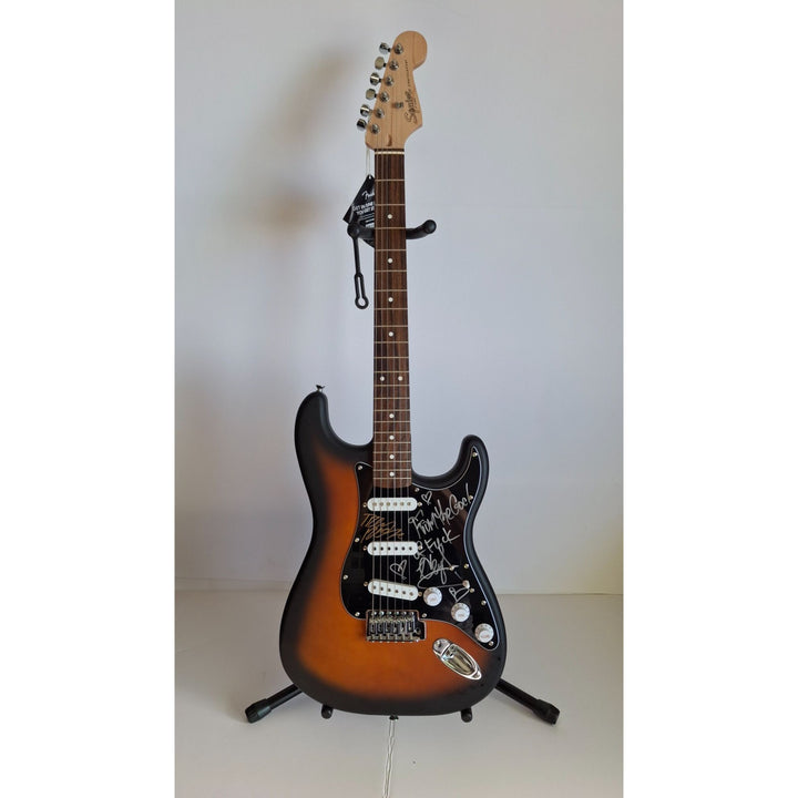 NIN Trent Reznor & Marilyn Manson Fender Stratocaster electric guitar signed with proof