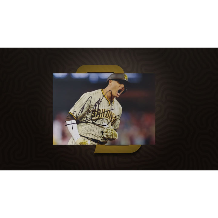 Manny Machado, San Diego, Padres, 5x7 photos, signed, with proof