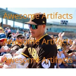 Manny Machado, San Diego, Padres, 5x7 photos, signed, with proof