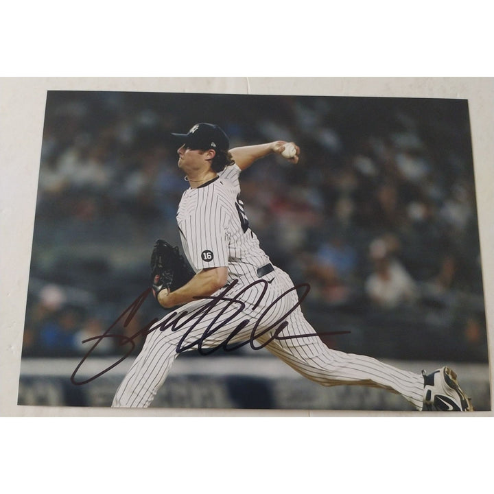 New York Yankees, Gerritt Cole, 5x7 photo, signed with proof Awesome Artifacts