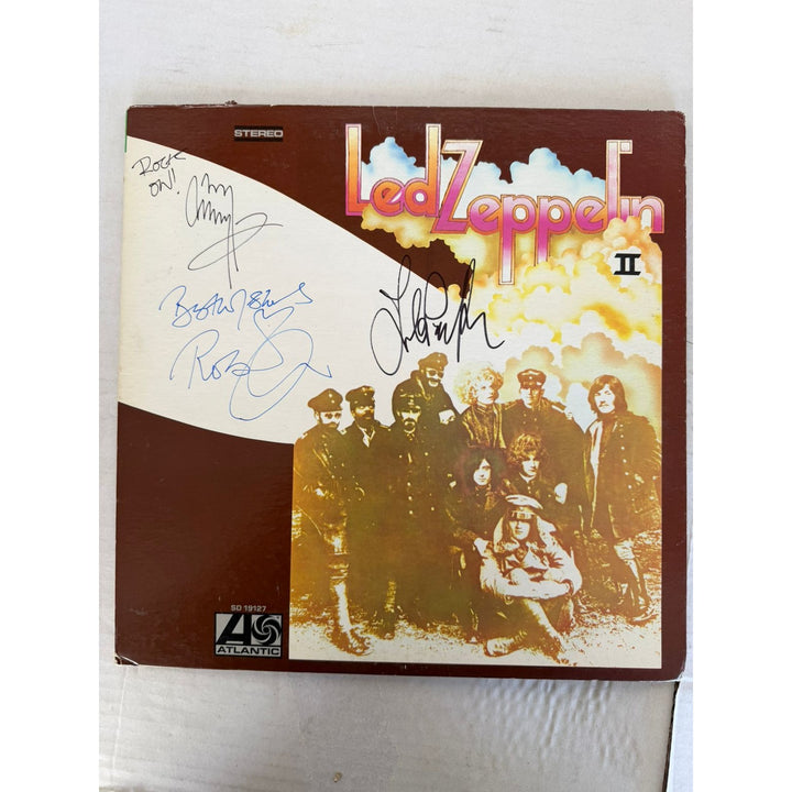 Led Zeppelin "ll" LP signed with proof.