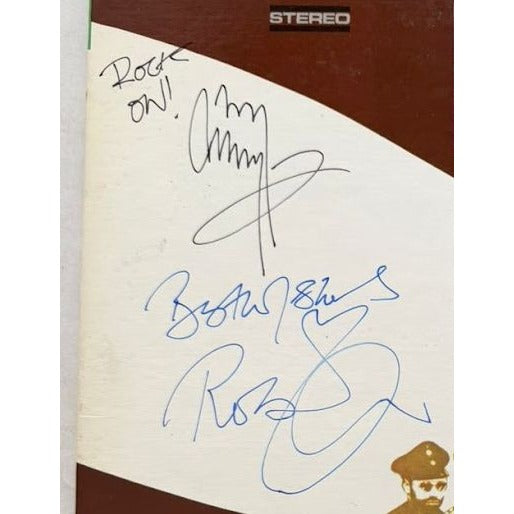 Led Zeppelin "ll" LP signed with proof.