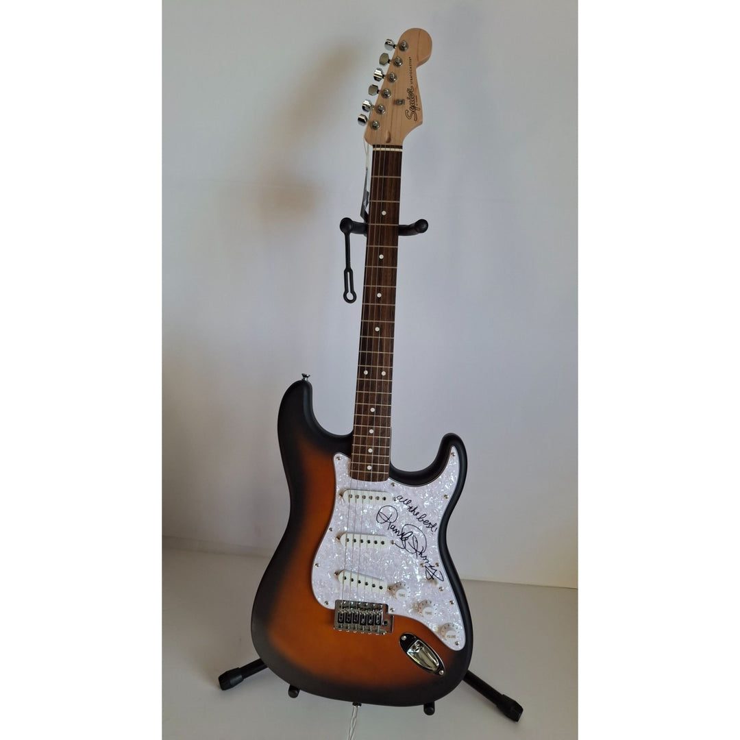 Randy Rhoads, Quiet Riot, Fender Stratocaster electric guitar signed with proof