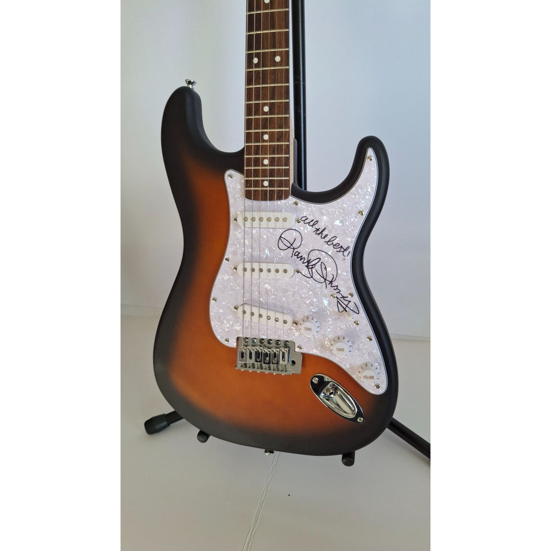 Randy Rhoads, Quiet Riot, Fender Stratocaster electric guitar signed with proof