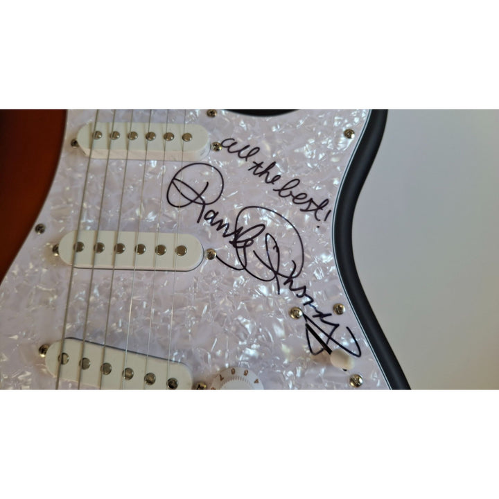 Randy Rhoads, Quiet Riot, Fender Stratocaster electric guitar signed with proof